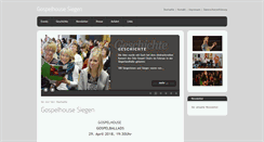 Desktop Screenshot of gospelhouse-siegen.net